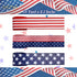 American Flag Ribbon, DIY Summer Ribbon Patriotic Ribbon Red Ribbon, Red White and Blue Ribbon for Gift Wrapping Decorations, Fourth of July Ribbo...