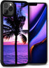 for iPhone 11, Durable Protective Soft Back Case Phone Cover, HOT12377 Palm Tropical...