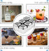 COSIEST 6PCS Whiskey Stones Stainless Steel Ice Cubes, Reusable Metal Ice Stones, Freezer Storage Tray for Beer Wine Cooler, Pub Bar Accessories...