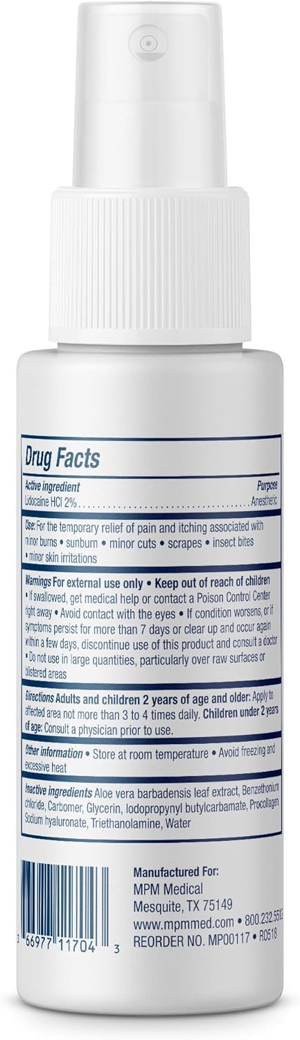HA Hydrogel Spray with Lidocaine, 4oz Bottle, Each...