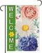 Welcome Spring Summer Daisy Garden Flags 12.5x18 Inch double sided,Spring Hydrangea Flowers Yard Holiday Outdoor Burlap Garden Farmhouse Decor...