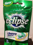 Wrigley's Eclipse Spearmint Chewy Mints Powerful Fresh Breath x 5 packs...