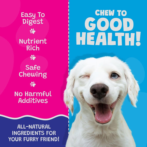 5" Coconut Dog Chews - Premium, All Natural Coconut Dog Treats - Healthy Puppy Treats & Vitamin Rich Rawhide Free Dog Chews - (Original - 2 Pack)...