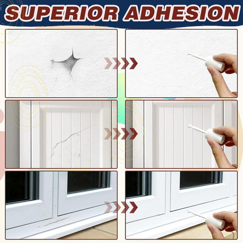 White Touch Up Paint Pen, 1 Fl Oz Semi-Gloss Multi Surface White Paint Pen, Interior & Exterior Chalk Paint, All in One Paint Repairs Bath, Door, ...