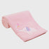 Bedtime Originals Elephant Dreams Appliqued Soft Fleece Baby Blanket - Pink...