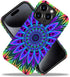 SEized Case Compatible with for iPhone 14 Pro Max,Tie Dye Floral Mandala Phone Case for Girl Women Boy Men,Durable Protection Case for iPhone 14 P...