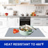 Silicone Mats for Kitchen Counter, Heat Resistant Mat Kitchen Counter Mat Waterproof Countertop Protector Mat, Nonslip Silicone Mats for Crafts, S...