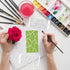 8 Pieces Stencils for Crafts, Vine Leaf Abstract Layering Stencils Mixed Media Texture Stencils for Painting on Card Making Canvas DIY Crafts Furn...