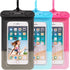 3 Pack Waterproof Float Phone Pouch with Neck Trap and Armband, Waterproof Phone case, Dry Bag Outdoor Beach Bag for iPhone, Samsung Galaxy, and O...