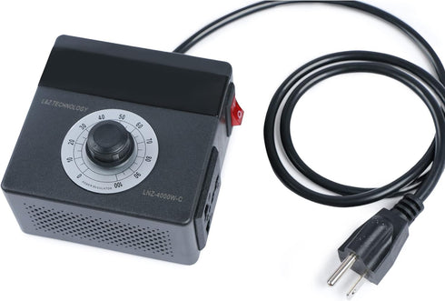 Variable Speed Controller Adjuster for Exhaust Fan Motor Router Electric Drill Rheostat AC 110V 220V 15A 4000W...