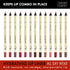 Gerard Cosmetics Lip Pencil (Bel Air) | Ultra Pigmented Matte Pink Lip Liner | Long lasting | Hydrating Creamy Formula | Cruelty Free...