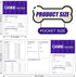 Eaasty 48 Pack Dog Vaccine Record Book Puppy Vaccination Record Card Foldable Puppy Vaccines Shot Record Canine Health Record Booklet Dog Nursing ...