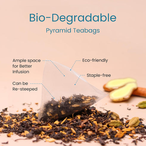 Teaniru, Cardamom Spice Antioxidant-rich Tea - 30 Count |For Stronger Immunity & Relaxation| High Levels of Vitamin B6, B3, C, Zinc, Calcium & Mag...