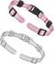 Collar Replacement Strap, Reflective Replacement Nylon Collar Strap, Durable Adjustable Dog Collar Replace Belt for Shock Training Bark Wireless F...