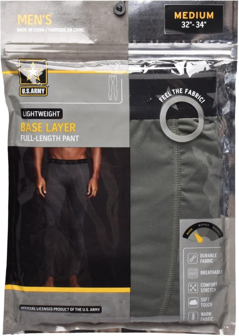 U.S. Army Men's 1PK Army Baselayer Bottom...