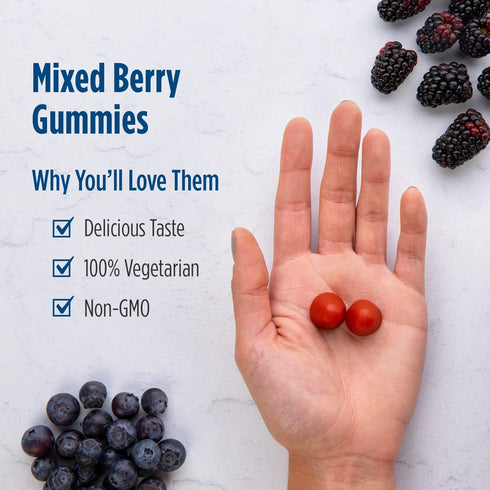 Nordic Naturals Women's Multivitamin Gummies, Mixed Berry - 60 Gummies - Support for Healthy Skin, Hair, Bones, Energy & Immunity - Non-GMO, Veget...