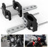 Nilight Motorcycle Light Bar Tube Clamp Bracket Fit from 0.7 to 2Inch Round Tube Mounting Brackets Offroad LED Light Pods Front Fork Lights Roof R...