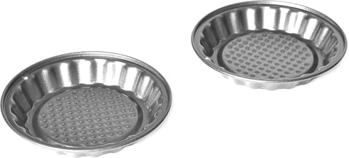 Chloe's Kitchen Tart Pan 2-Piece Set, Mini...