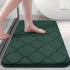 OLANLY Memory Foam Bath Mat Rug 30x20, Ultra Soft Non Slip and Absorbent Bathroom Rug, Machine Wash Dry, Comfortable, Thick Bath Rug Carpet for Ba...