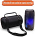 LTGEM Hard Travel Case for JBL Pulse 5 Portable Bluetooth Speaker - Protective Carrying Storage Bag with Shoulder Strap(Black+Black)...