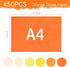 VGOODALL 450 Sheets Orange Tissue Paper, 11.5 x 8 Inch Fall Tissue Paper Bulk for Gift Bags Wrapping Paper for DIY Crafts Birthday Thanksgiving Pa...