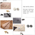 10pcs Metal Flat Button, Replacement Big Buttons for Men Women Blazer Woolen Coat Shirt Jackets Suit Trousers Round Shaped Sewing Buttons (20mm, G...