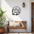 Hotop Welcome to Our Porch Metal Sign Black 11.8 Inch Wall Hanging Decor for Kitchen Farmhouse Home Office Wall Outdoor Decoration Supplies...