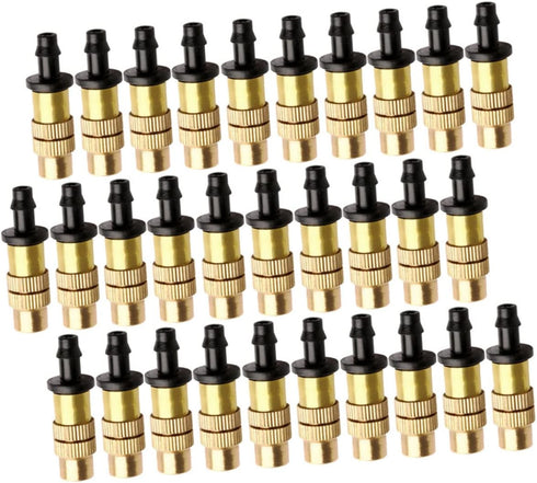50pcs drip Irrigation Nozzle Mist Spray Nozzle atomizing Nozzle Lawn Sprayer Nozzle Irrigation System Hose Spray Nozzle Adjustable Spray Nozzle Co...
