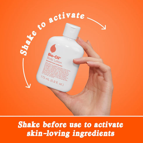 Bio-Oil Moisturizing Body Lotion for Dry Skin, Ultra-Lightweight High-Oil Hydration, with Jojoba/Rosehip/Shea Oil, and Hyaluronic Acid, 8.5 oz...