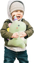Dinosaur Stuffed Animal Plush Toys, Cute Dinosaurs with Unicorns Plush Toy Dolls, Soft Dino Plushies for Kids Plush Doll Gifts for Boys Girls (Gre...
