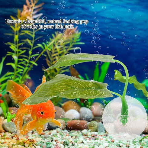 1Pc Aquarium Decorations, Reusable Plastic Artificial Simulation Plant Leaf Ornament Deft Design Betta Hammock Fish Rest Bed Aquariums Supply Leav...
