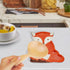 Ceramic Spoon Rest for Stove Top,Fox Design Spoon Holder for Kitchen Counter,Cooking Utensil Rest House Warming Gift,Dishwasher Safe (Fox)...
