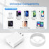 for iPhone Fast Charger?MFi Certified? 3 Pack 20W PD USB C Wall Charger Adapter with 6FT USB C to ightning Cord Fast Charging Cable Compatible wit...