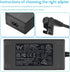 Sopito Universal Power Recliner Power Supply, Magnetic Ring 2-Pin AC/DC Adapter 100-240V, Quality 29V 2A Transformer Recliner Replacement Parts fo...