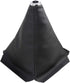 X AUTOHAUX 0.63 Inch Inner Hole Dia PVC Faux Leather Gear Shifter Knob Cover Car Dust Boot 20 x 24cm...