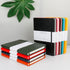 Grid Journal Bullet Notebook - Dark Green Leather Cover, 8.3 x 5.7Inch, 160 Pages, 100gsm Paper, Hardcover with Inner Pocket, Elastic Closure and ...