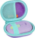 co2CREA Hard Case Replacement for Logitech POP Wireless Mouse, Purple Case + Daydream Mint Zipper...