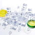 50 Pcs 20mm Clear Fake Ice Acrylic Decorative Ice Cubes Display for Home Decoration Wedding Centerpiece Vase Fillers,Photography Props&Kitchen Dec...
