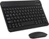 Ultra-Slim Bluetooth Keyboard and Mouse Combo Rechargeable Portable Wireless Keyboard Mouse Set for Apple iPad iPhone iOS 13 and above Samsung Tab...