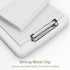 Clipboard with Storage, 8.5x11" Storage Clipboards with Pen Holder and A4 Legal Paper Folder, Heavy Duty Plastic, Folio & Side-Opening, Low Profil...