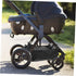 Stroller Bottom Storage Bag Pushchair Bottom Basket Stroller Storage Bag Stroller Bottom Basket Wagon Accessories Nappy Storage Pouch Truck Oxford...