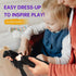 Mother Dolls with Gift Box, 11'' Mother Doll, Black High Heels and Black Hair, Gift for Fans...