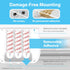 TotalMount Hole-Free Remote Holder – Eliminates Need to Drill Holes in Your Wall (for 2 or 3 Remote Controls – White – Quantity 1)...