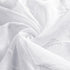 Topick White Sheer Leaf Curtain Kitchen Valance for Windows Leaf Embroidered Voile Small Curtain Valance Semi Sheer Farmhouse Curtain 18 Inch Rod ...