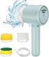 Electric Spin Scrubber, Folding Electric Cleaning Brush for Bathroom Rechargeable Shower Scrubber Power Scrubber Cordless with 3 Replaceable Clean...