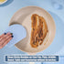 Silicone Dough Scraper with Stainless Steel Sheet, Curved Edge Flexible Bowl Scraper for Baking, Food Grade Silicone Bench Scraper for Sourdough B...
