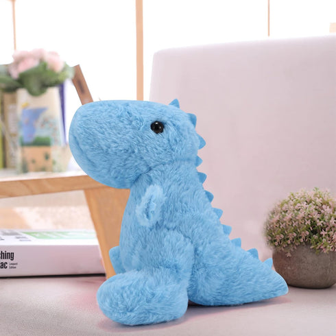 Blue Dinosaur Stuffed Animal, Dinosaur Party Favors, Baby Dinosaurs for Kids 3-5, 9" Cute Soft Stuffed Dinosaur Plush Toy for Kids/Boys, Xmas Birt...