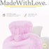 Hot Water Bottle with Soft Cover - 1.8L Large - Classic Hot Water Bag for Pain Relief, Neck and Shoulders, Feet Warmer, Menstrual Cramps, Hot and ...