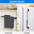 Under Cabinet Paper Towel Holder, Stainless Steel Adhesive or Drill Mount Paper Towel Holder, Wall Mount Paper Towel Holders for Kitchen or Bathro...