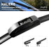 21"+19" Premium Windshield Wiper Blades All-Season Durable Stable and Quiet Silicone Wiper Blade Fit for Volkswagen Golf 1993-2006,Honda civic 200...